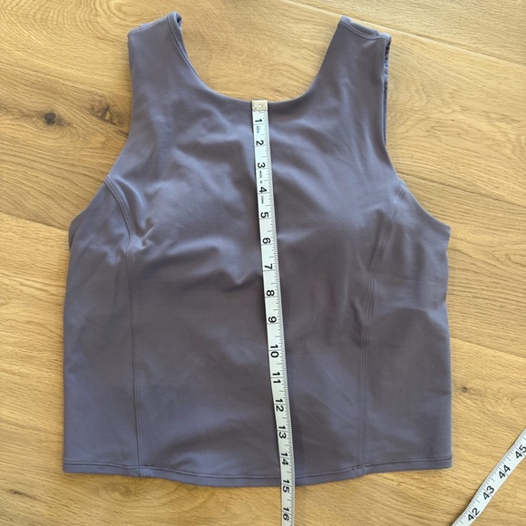 Lululemon Athletica Purple Tank Top with Built-In Shelf Bra – Size 8 - Picture 7 of 7
